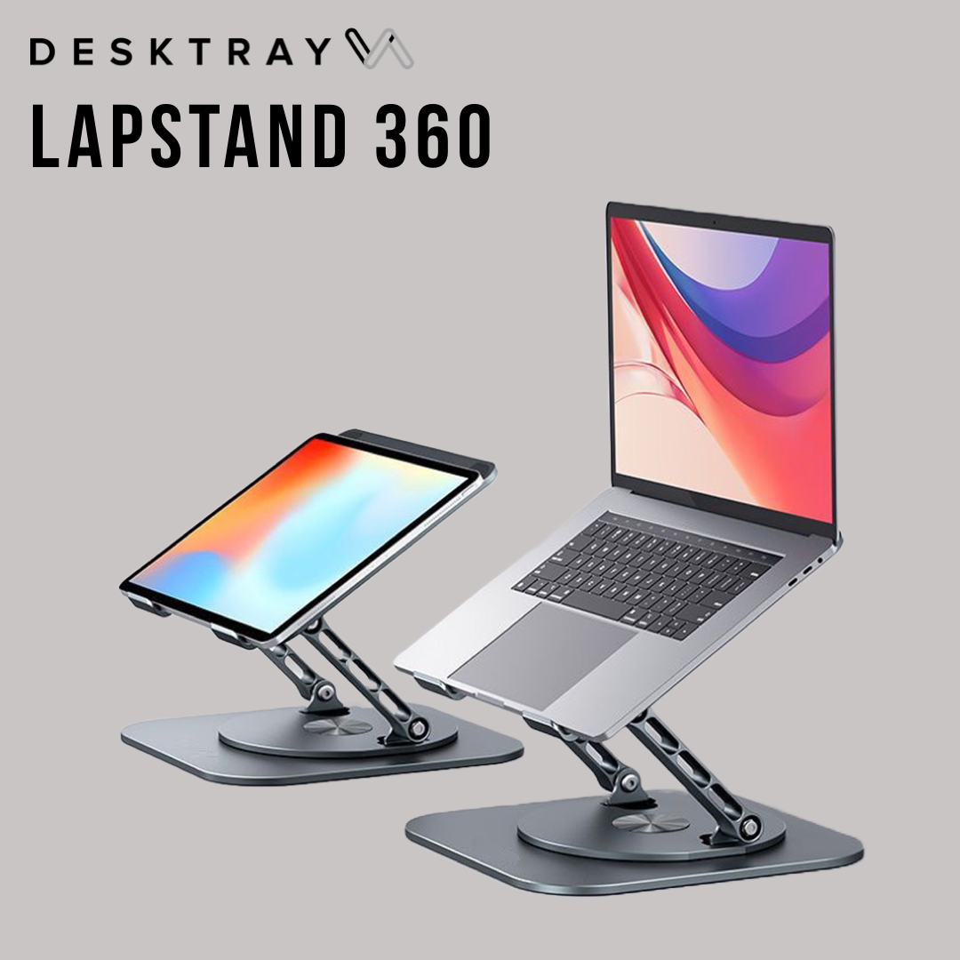 Desktray ™ lapstand 360